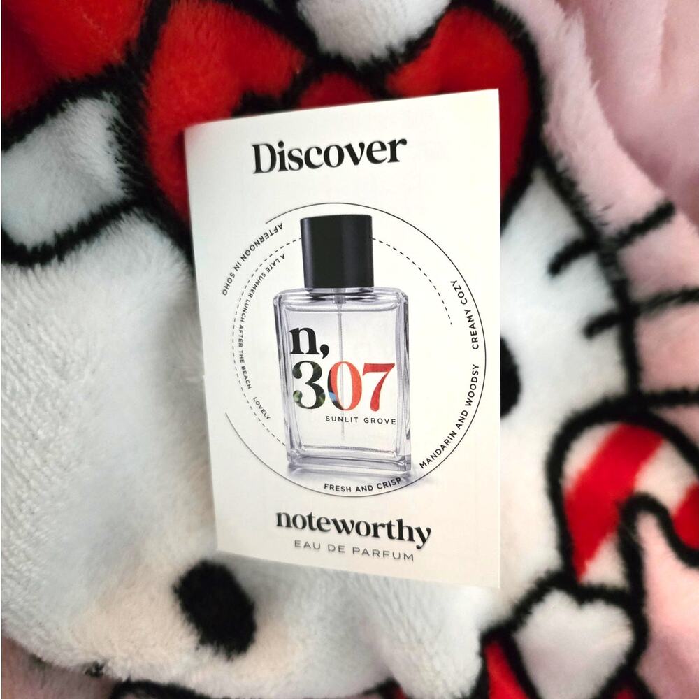 Noteworthy n.307 Perfume - Sample Size - 15 ml - NEW